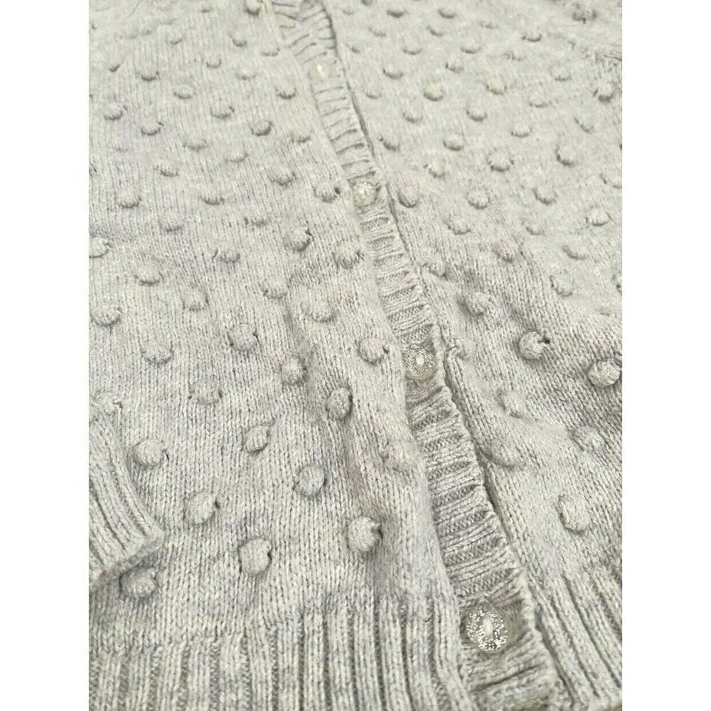 Garnet Hill Popcorn Cardigan